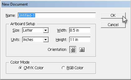 Illustrator Form Tut - Document Dimensions Illustrator Form Tut - Document Dimensions
