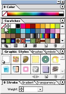 Illustrator Form Tut - Selecting the Fill Color Illustrator Form Tut - Selecting the Fill Color