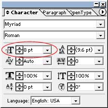 Illustrator Form Tut - Resize "Name" to 8 Points Illustrator Form Tut - Resize "Name" to 8 Points