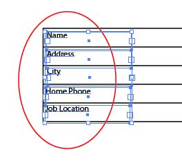Illustrator Form Tut - Select All Text Boxes on Lefthand Side Illustrator Form Tut - Select All Text Boxes on Lefthand Side