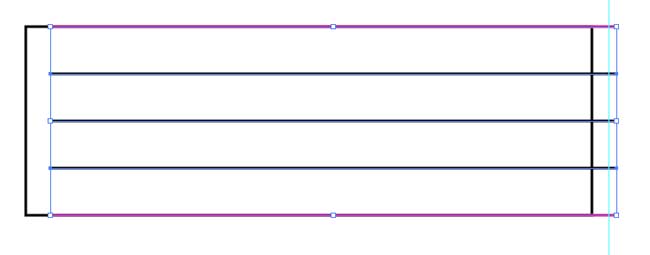 Illustrator Form Tut - Job Details Lines Aligned and Distributed Illustrator Form Tut - Job Details Lines Aligned and Distributed