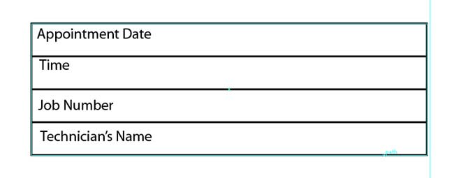 Illustrator Form Tut - Create Additional Text Boxes for Job Details Illustrator Form Tut - Create Additional Text Boxes for Job Details