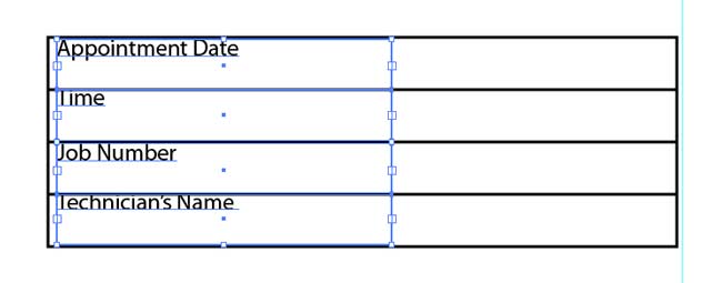 Illustrator Form Tut - Line Up All Text Boxes With the Lines Above Them Illustrator Form Tut - Line Up All Text Boxes With the Lines Above Them
