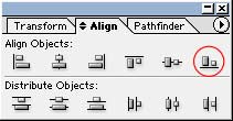Illustrator Form Tut - Align the Bottoms of Sections 3 & 4 Illustrator Form Tut - Align the Bottoms of Sections 3 & 4