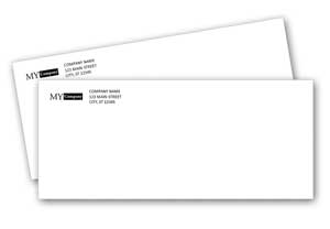 #10 envelope template indesign