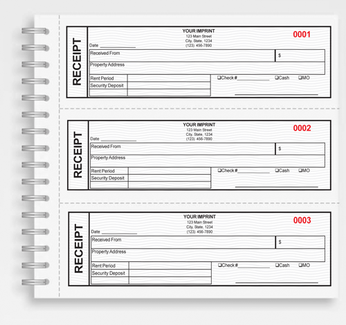 Rent Receipt Sample India