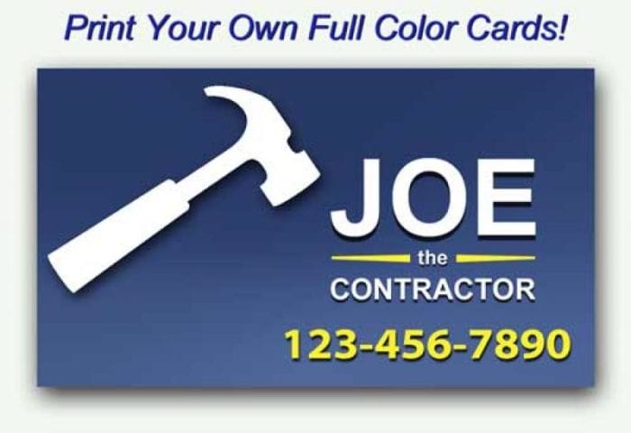 Custom printed Business Cards Online | Printit4Less.com