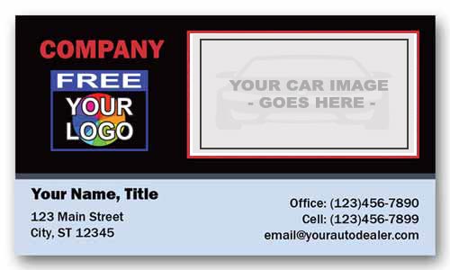 Business Card for AUDI with Logo