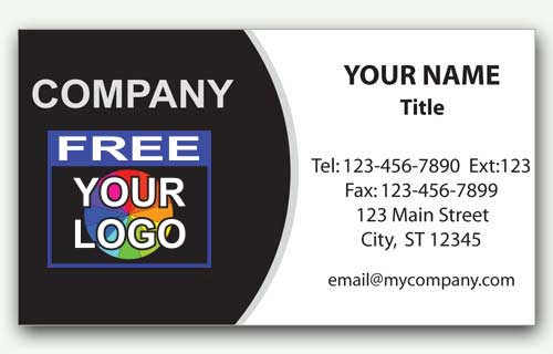 personalized acura business card with logo