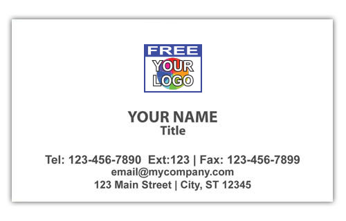 Business Card with Logo for Chevrolet Dealership