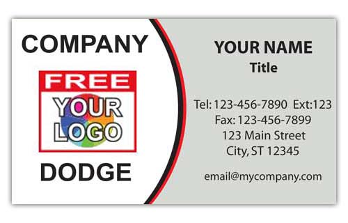 Dodge Business Card with Logo