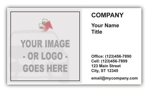 Cadillac Dealership Business Card