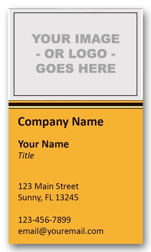 Business Card with Cadillac Design