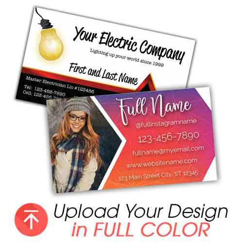 custom-printed-business-cards-upload-your-own Full Color Business Cards