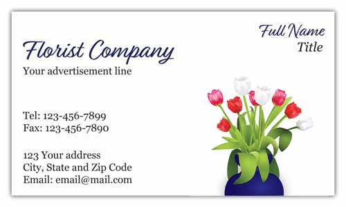 Florist Business Card