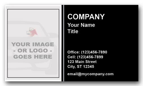 Nissan Dealership Business Card