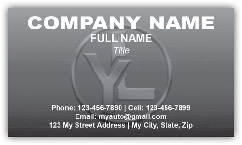 Business Card for Toyota Dealerships with Logo