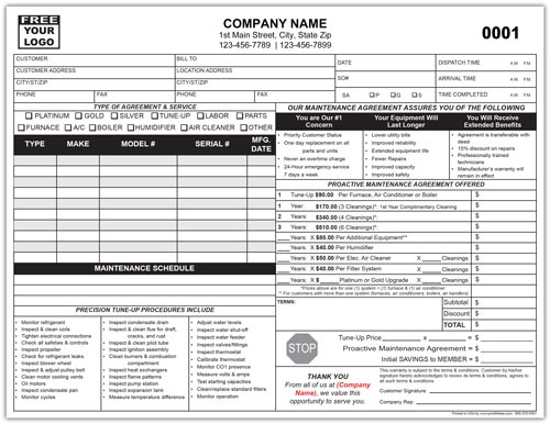 Hvac Installation Contract Template from www.printit4less.com