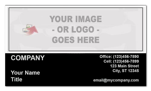 Infiniti Dealership Business Card