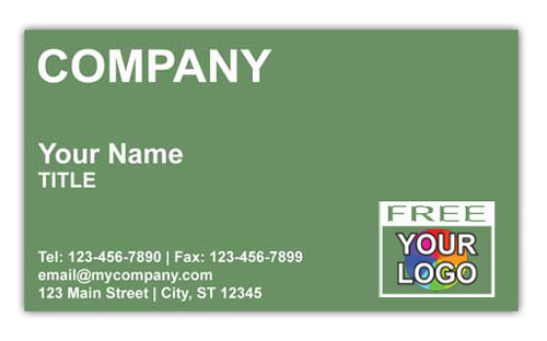 Jeep Auto Sales and Service Business Card with Logo