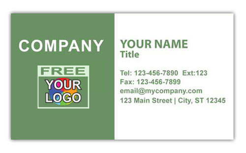 Jeep Logo on Business Card for Dealerships