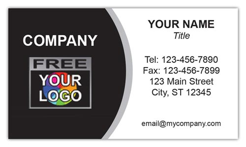 Lincoln Business Card with Logo