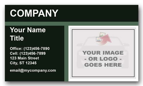 Mini-business card templates