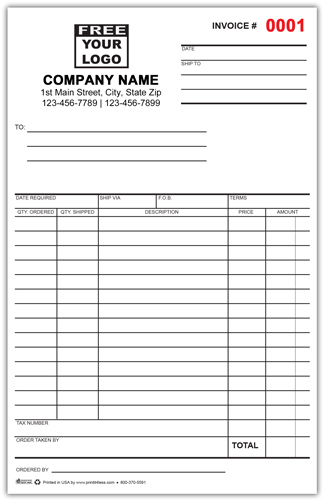 Sales Order Form