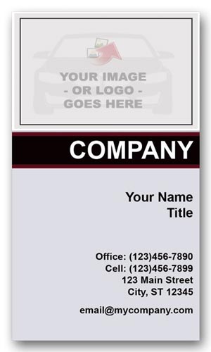 Volkswagen Service Center Business Card