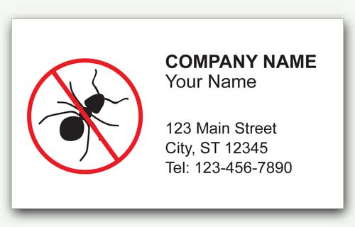 Pest Control Business Card