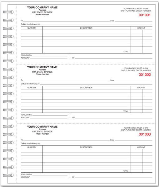 Purchase Order Book