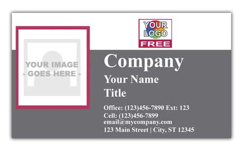 Keller Williams Business Cards with Photo and Logo