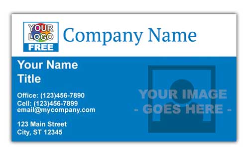 Prudential Business Card with Logo and Small Headshot