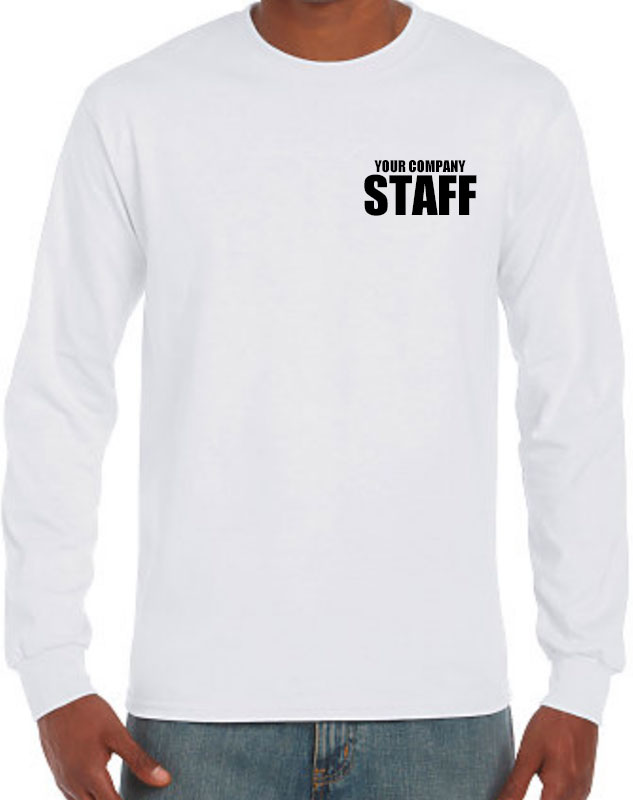 Custom staff hotsell shirts