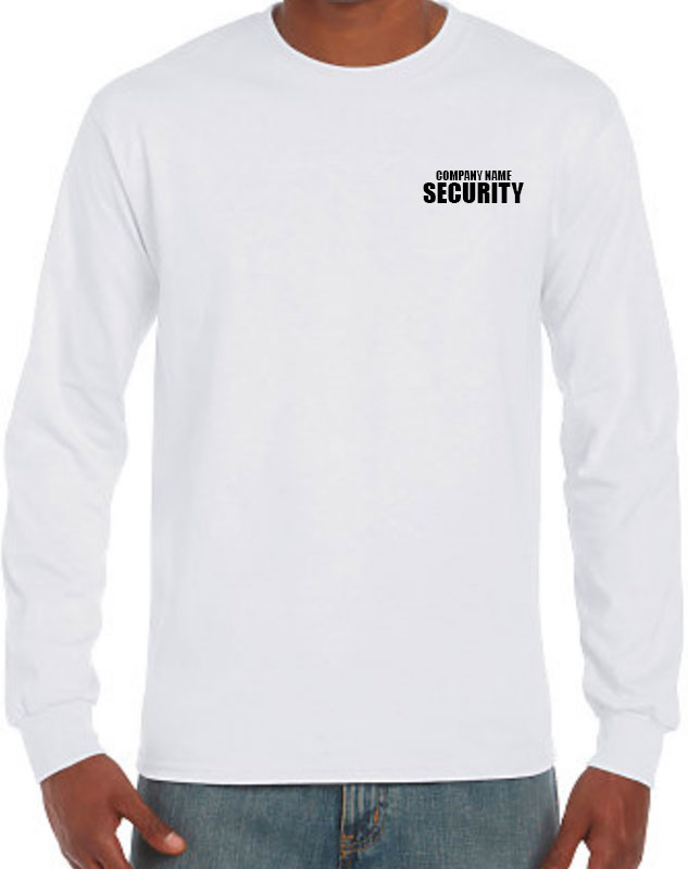 Custom-Long-Sleeve-security-shirt front left
