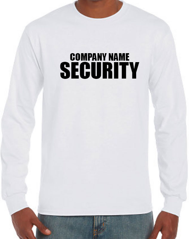 Custom-Long-Sleeve-security-shirt front