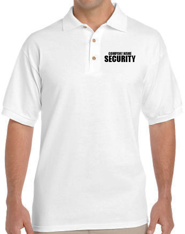 Custom-Security-Polo-Shirt front left