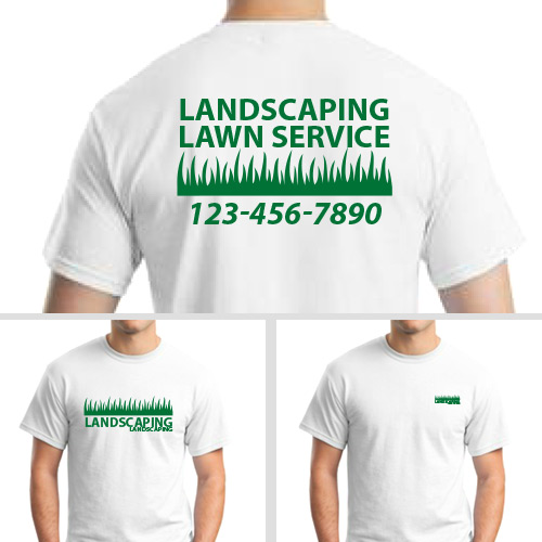 t shirt lawn and order