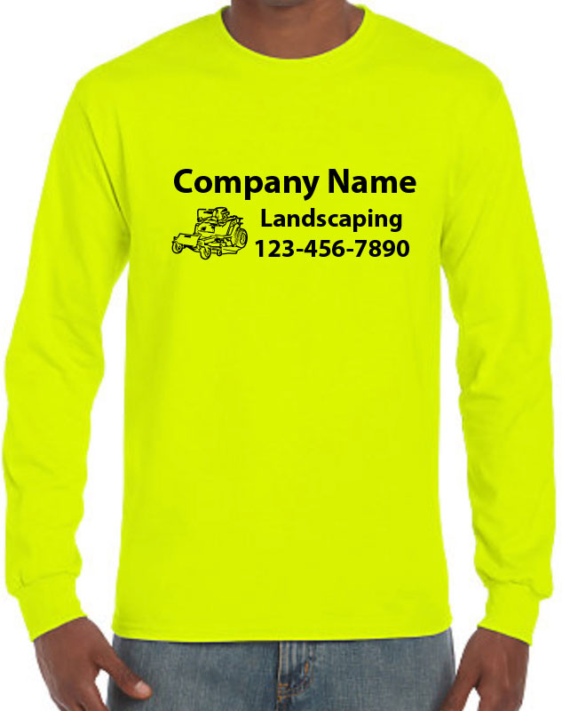 Lawn Care Service Work Shirt