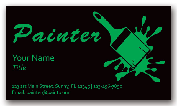 Painter's Business Card