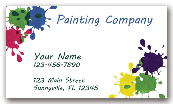 House Painter Business Card