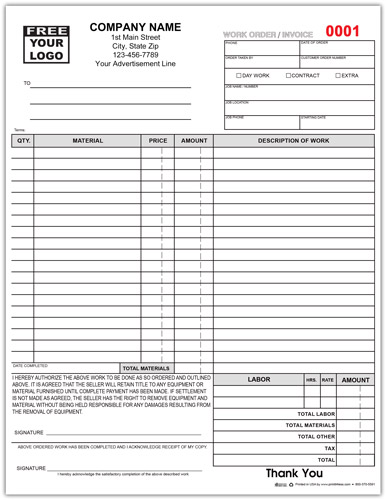 Service Invoice