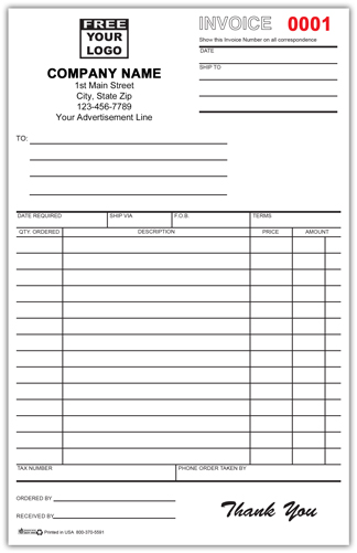 Small Invoice Form