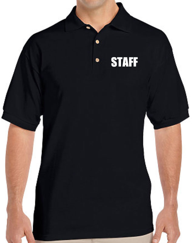 Staff Polo Shirts front left