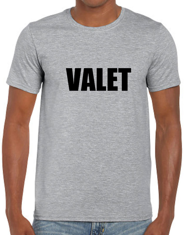 Standard Valet Shirt front imprint
