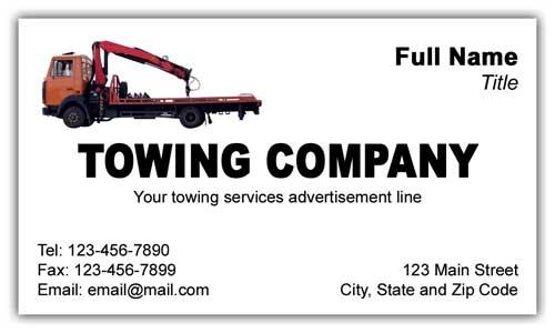 Towing-Business cards