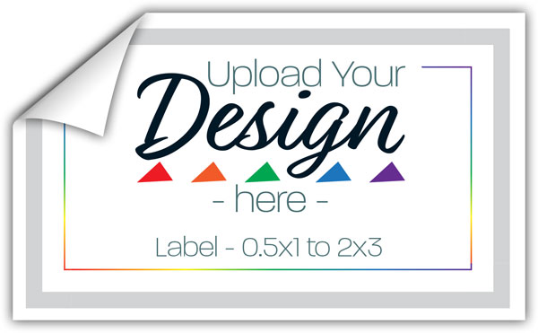 Custom die Cut Label