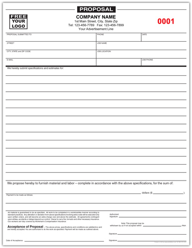 Job Proposal Form