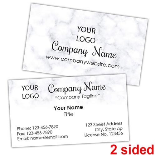 Marble Business Card