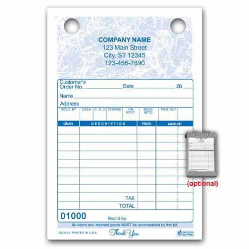 register-machine-sales-forms-rgs251b Sales Forms for Register Machine